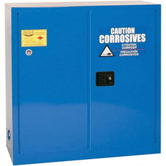 Eagle - Safety Cabinets Hazardous Chemical Type: Corrosive Chemicals Color: Royal Blue - Americas Industrial Supply