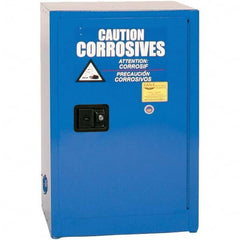 Eagle - Safety Cabinets Hazardous Chemical Type: Corrosive Chemicals Color: Royal Blue - Americas Industrial Supply