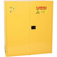 Eagle - Safety Cabinets Hazardous Chemical Type: Flammable and Combustible Liquids Color: Yellow - Americas Industrial Supply