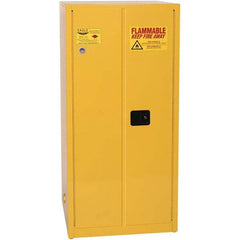 Eagle - Safety Cabinets Hazardous Chemical Type: Flammable and Combustible Liquids Color: Yellow - Americas Industrial Supply