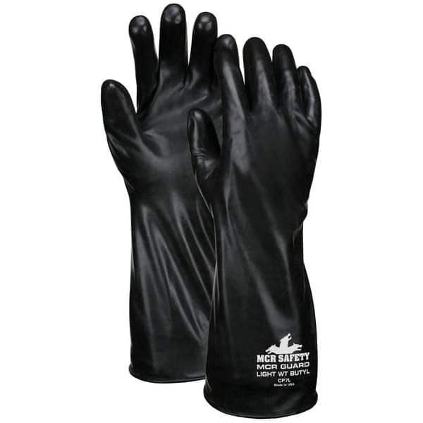 MCR Safety - Chemical Resistant Gloves Material: Butyl Numeric Size: 9 - Americas Industrial Supply
