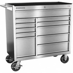 Champion Tool Storage - Tool Storage Combos & Systems Type: Wheeled Tool Cabinet Drawers Range: 10 - 15 Drawers - Americas Industrial Supply