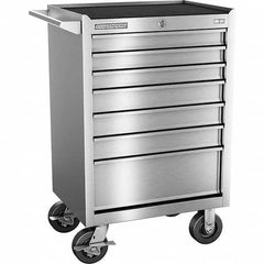 Champion Tool Storage - Tool Storage Combos & Systems Type: Wheeled Tool Cabinet Drawers Range: 5 - 9 Drawers - Americas Industrial Supply