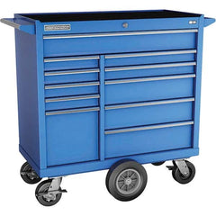 Champion Tool Storage - Tool Storage Combos & Systems Type: Wheeled Tool Cabinet with Maintenance Cart Drawers Range: 10 - 15 Drawers - Americas Industrial Supply
