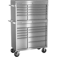 Champion Tool Storage - Tool Storage Combos & Systems Type: Top Chest/Roller Cabinet Combo Drawers Range: 16 Drawers or More - Americas Industrial Supply