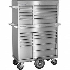 Champion Tool Storage - Tool Storage Combos & Systems Type: Top Chest/Roller Cabinet Combo with Maintenance Cart Drawers Range: 16 Drawers or More - Americas Industrial Supply