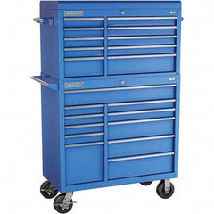 Champion Tool Storage - Tool Storage Combos & Systems Type: Top Chest/Roller Cabinet Combo with Maintenance Cart Drawers Range: 16 Drawers or More - Americas Industrial Supply