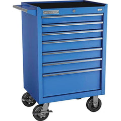 Champion Tool Storage - Tool Storage Combos & Systems Type: Wheeled Tool Cabinet Drawers Range: 5 - 9 Drawers - Americas Industrial Supply