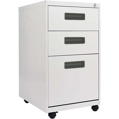 ALERA - File Cabinets & Accessories Type: Pedestal Number of Drawers: 3 - Americas Industrial Supply