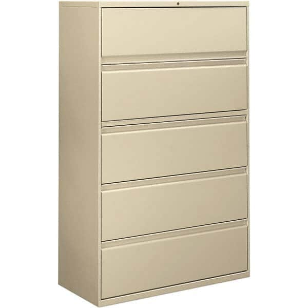 ALERA - File Cabinets & Accessories Type: Lateral Files Number of Drawers: 5 - Americas Industrial Supply