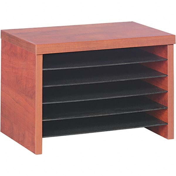 ALERA - Desktop File Organizers Type: Book Shelf Color: Cherry - Americas Industrial Supply