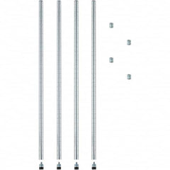 ALERA - 36" Wide x 36" High Open Shelving Wire Shelving - Americas Industrial Supply