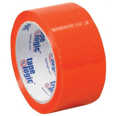 Tape Logic - Pack of (18) 55 Yd Rolls 2" Orange Box Sealing & Label Protection Tape - Americas Industrial Supply