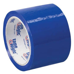 Tape Logic - Pack of (6) 55 Yd Rolls 3" Blue Box Sealing & Label Protection Tape - Americas Industrial Supply