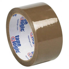 Tape Logic - Pack of (6), 2" x 55 Yd Rolls of Tan Box Sealing & Label Protection Tape - Americas Industrial Supply