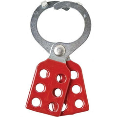 Brady - Lockout Hasps Hasp Type: Scissor-Action Jaw Type: Single Jaw - Americas Industrial Supply