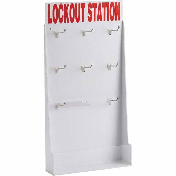 Brady - Empty Polystyrene Lockout Device Station - Americas Industrial Supply