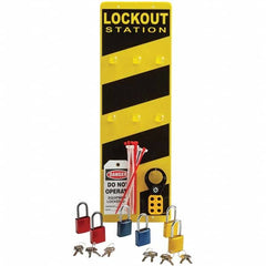 Brady - Equipped Lockout Device Station - Americas Industrial Supply