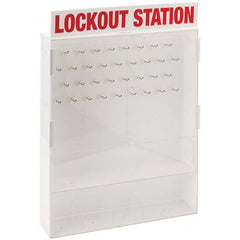 Brady - Empty Polystyrene Lockout Device Station - Americas Industrial Supply