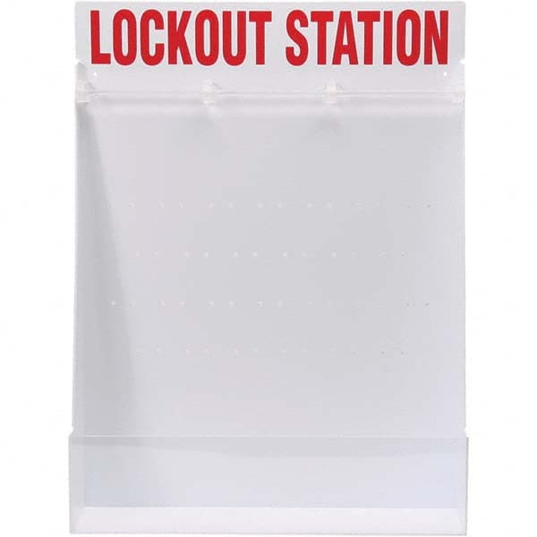 Brady - Empty Polystyrene Lockout Device & Tag Station - Americas Industrial Supply