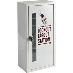 Brady - Empty Steel Lockout Device & Tag Station - Americas Industrial Supply