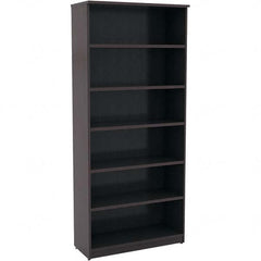 ALERA - Bookcases Height (Inch): 80-3/4 Color: Espresso - Americas Industrial Supply
