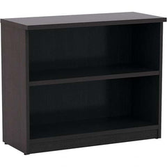 ALERA - Bookcases Height (Inch): 29-1/2 Color: Espresso - Americas Industrial Supply