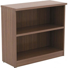 ALERA - Bookcases Height (Inch): 29-1/2 Color: Walnut - Americas Industrial Supply