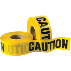 Value Collection - Barricade & Flagging Tape Tape Type: Barricade Legend: CAUTION - Americas Industrial Supply