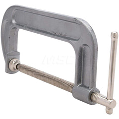 C-Clamp: 6″ Max Opening, Forged Steel Standard Depth Throat