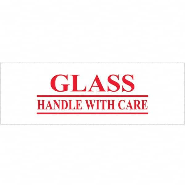 Tape Logic - Shipping & DOT Labels Message Type: Shipping Label Legend: Glass - Handle With Care - Americas Industrial Supply