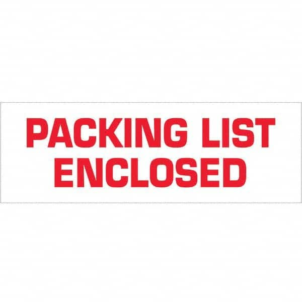 Tape Logic - Shipping & DOT Labels Message Type: Shipping Label Legend: Packing List Enclosed - Americas Industrial Supply