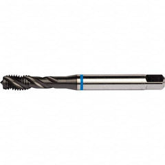 DORMER - #4-40 UNC 3 Flute 2B/3B Semi-Bottoming Spiral Flute Tap - Americas Industrial Supply