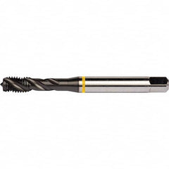 DORMER - 3/8-16 UNC 3 Flute 2B Semi-Bottoming Spiral Flute Tap - Americas Industrial Supply