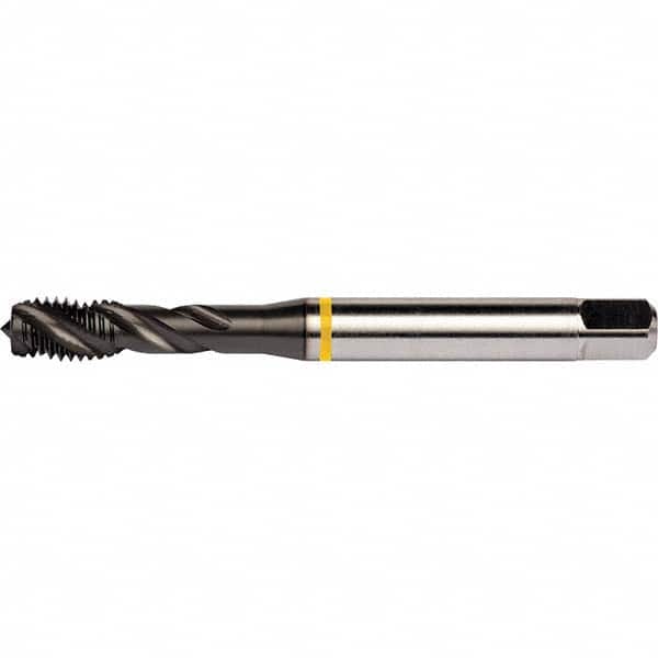 DORMER - 5/8-11 UNC 4 Flute 2B Semi-Bottoming Spiral Flute Tap - Americas Industrial Supply