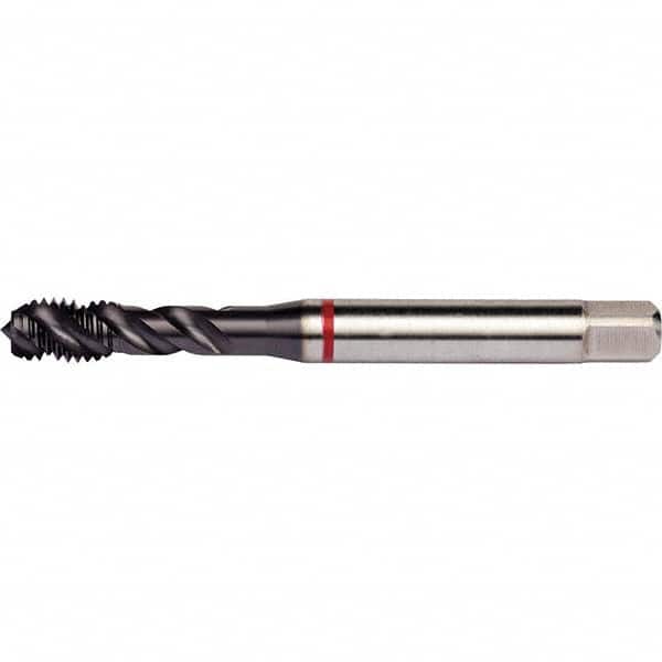 DORMER - 4-40 UNC 3 Flute 2B Semi-Bottoming Spiral Flute Tap - Americas Industrial Supply