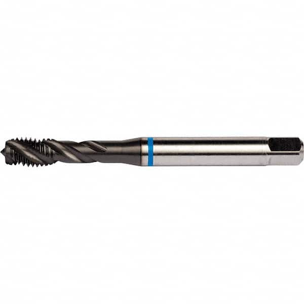 DORMER - 1/4-28 UNF 3 Flute 2B/3B Semi-Bottoming Spiral Flute Tap - Americas Industrial Supply