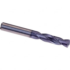 DORMER - 8mm 140° Spiral Flute Solid Carbide Screw Machine Drill Bit - Americas Industrial Supply