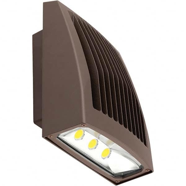 Hubbell Lighting - Wall Pack Light Fixtures Lamp Type: LED Wattage: 50 - Americas Industrial Supply