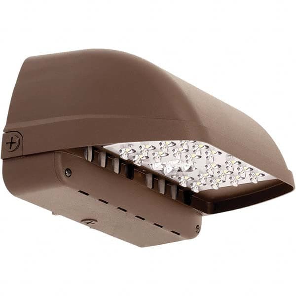 Hubbell Lighting - Wall Pack Light Fixtures Lamp Type: LED Wattage: 43 - Americas Industrial Supply