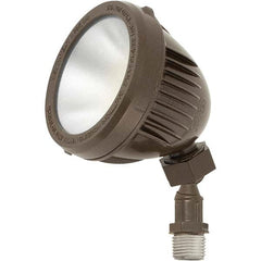 Hubbell Lighting - Floodlight Fixtures Mounting Type: Knuckle/Stake Mount Housing Color: Bronze - Americas Industrial Supply