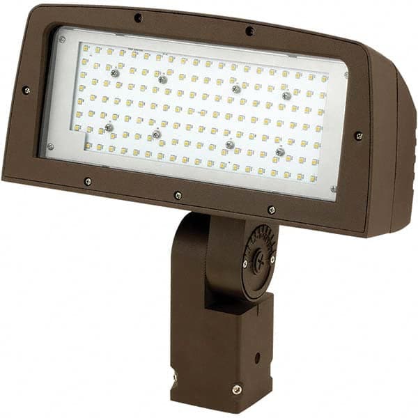 Hubbell Lighting - Floodlight Fixtures Mounting Type: Knuckle Mount Housing Color: Bronze - Americas Industrial Supply