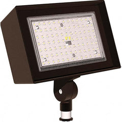 Hubbell Lighting - Floodlight Fixtures Mounting Type: Knuckle Mount Housing Color: Bronze - Americas Industrial Supply