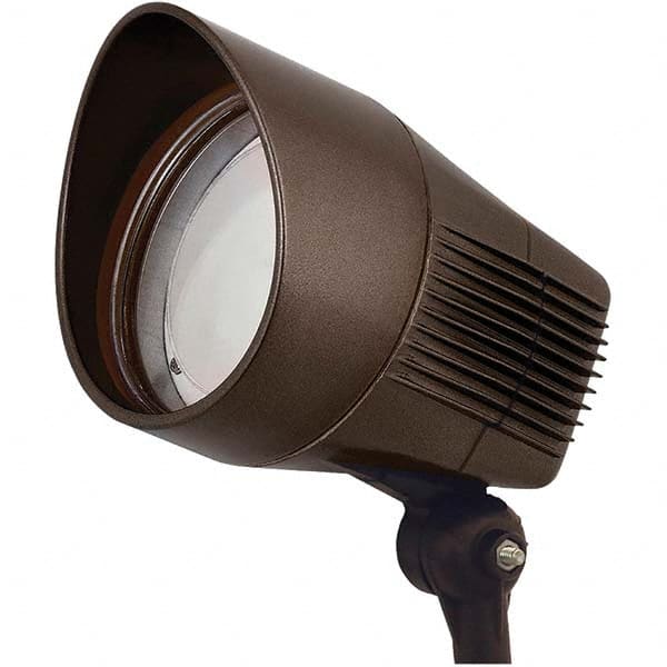 Hubbell Lighting - Floodlight Fixtures Mounting Type: Knuckle Mount Housing Color: Bronze - Americas Industrial Supply