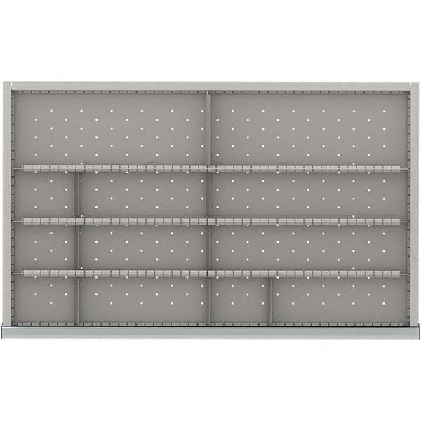 LISTA - 12-Compartment Drawer Divider Layout for 3.15" High Drawers - Americas Industrial Supply