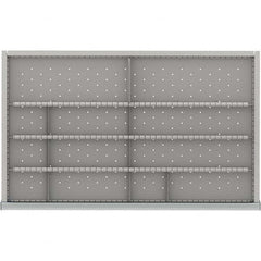 LISTA - 12-Compartment Drawer Divider Layout for 3.15" High Drawers - Americas Industrial Supply