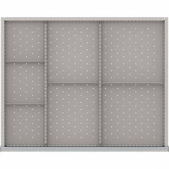 LISTA - 7-Compartment Drawer Divider Layout for 3.15" High Drawers - Americas Industrial Supply