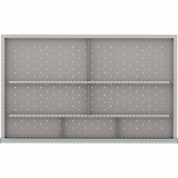 LISTA - 7-Compartment Drawer Divider Layout for 3.15" High Drawers - Americas Industrial Supply