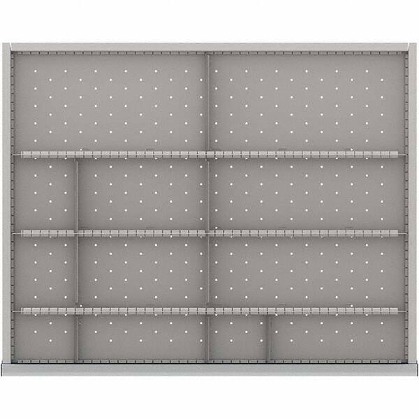 LISTA - 12-Compartment Drawer Divider Layout for 3.15" High Drawers - Americas Industrial Supply