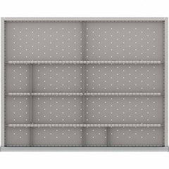 LISTA - 12-Compartment Drawer Divider Layout for 3.15" High Drawers - Americas Industrial Supply